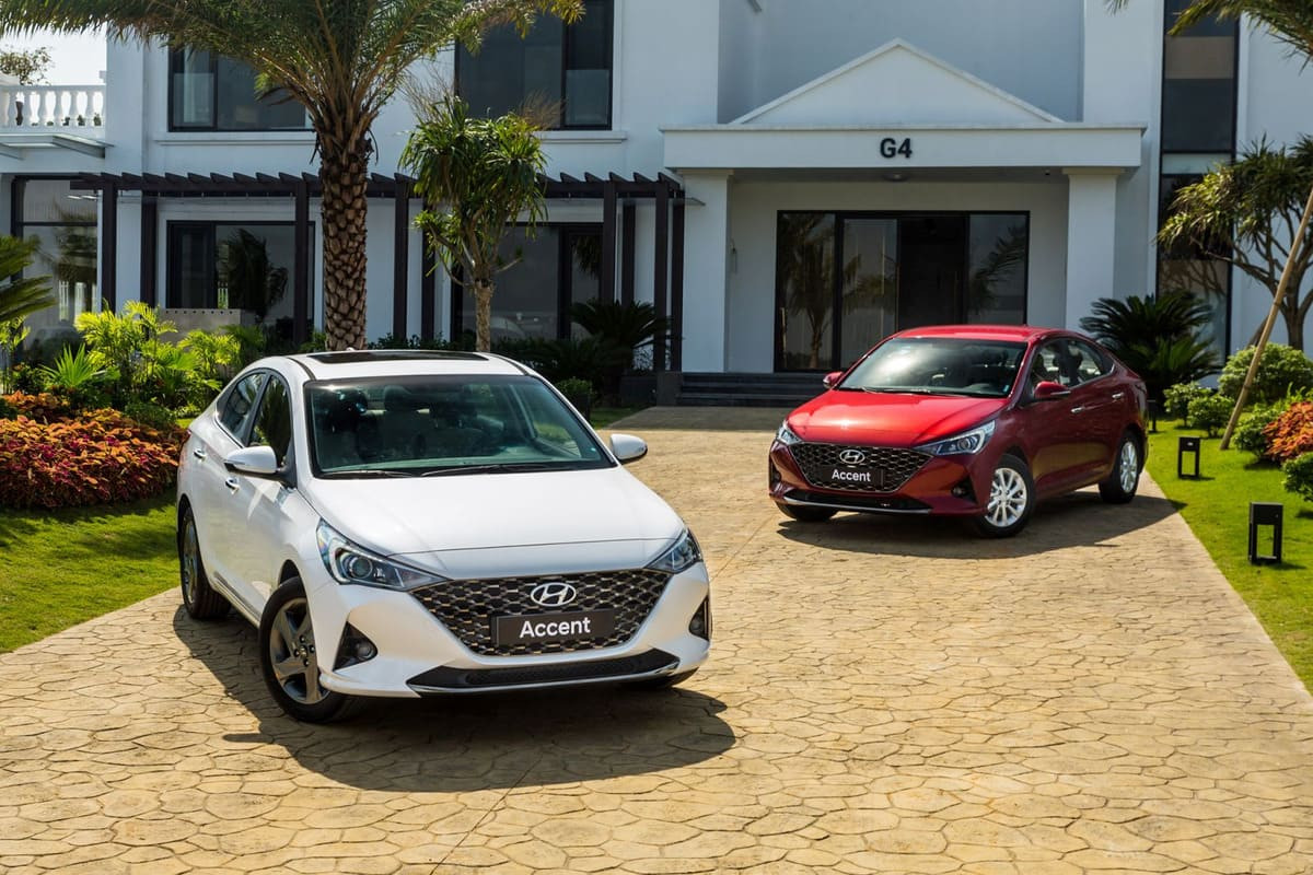Ngoại thất Hyundai Accent 2022