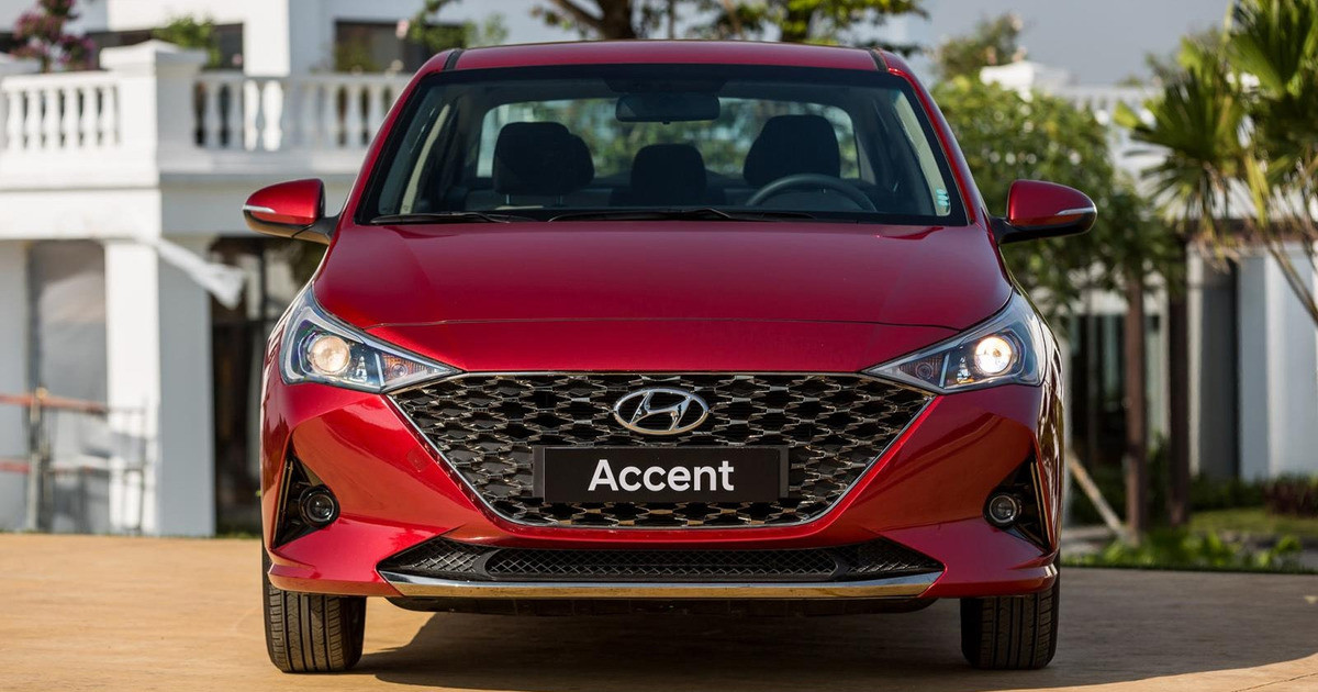 Ngoại thất Hyundai Accent 2023