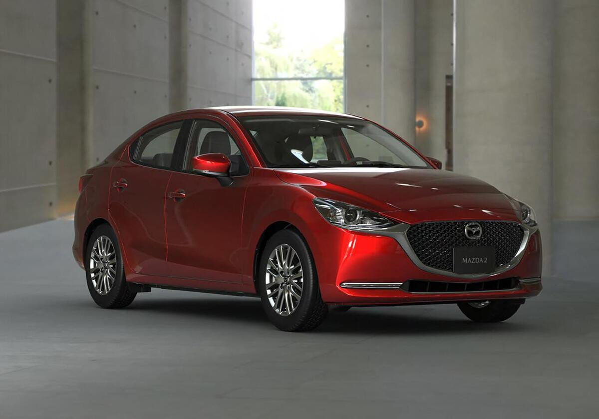 Ngoại thất Mazda 2 2022 với thiết kế Kodo