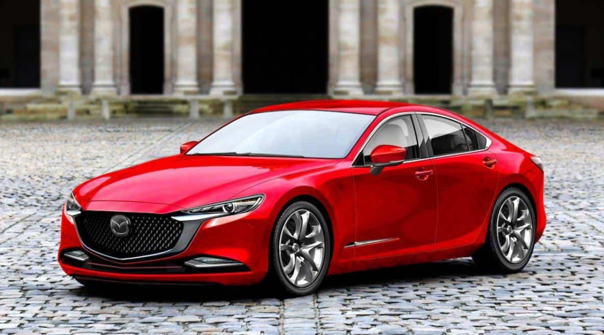 Ngoại thất Mazda 6 2020 màu đỏ