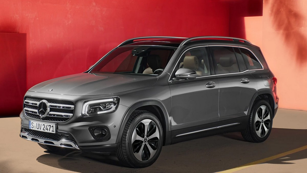 Ngoại thất Mercedes GLB mang thiết kế vuông vức