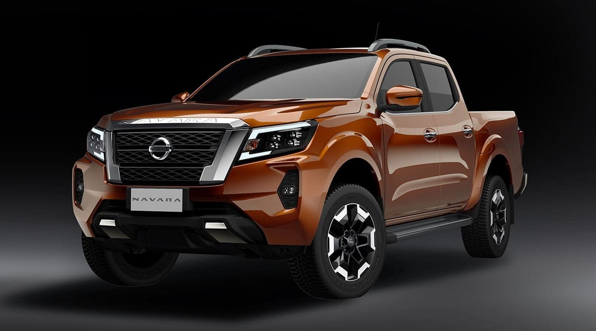 Ngoại thất Nissan Navara 2021 mạnh mẽ