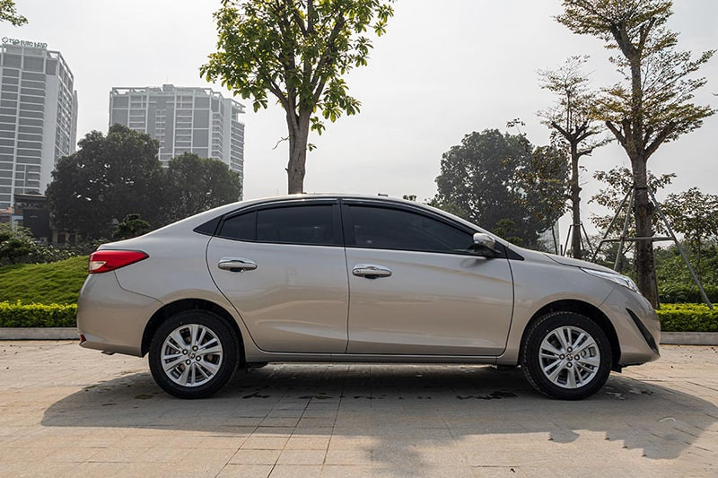 Ngoại thất thân xe Toyota Vios 2020