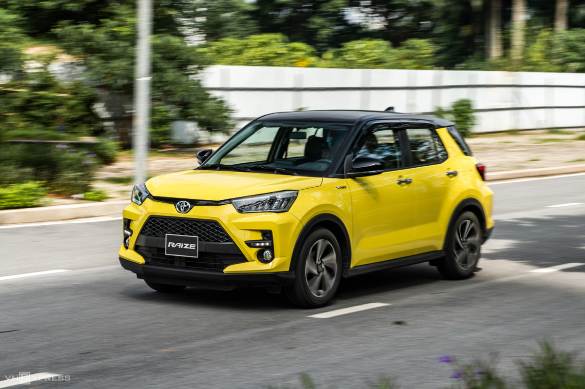 Ngoại thất Toyota Raize 2022