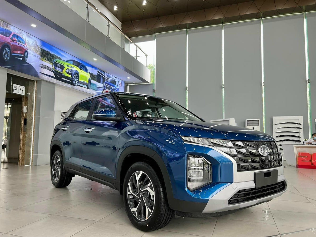 Ngoại thất xe Hyundai Creta 2022