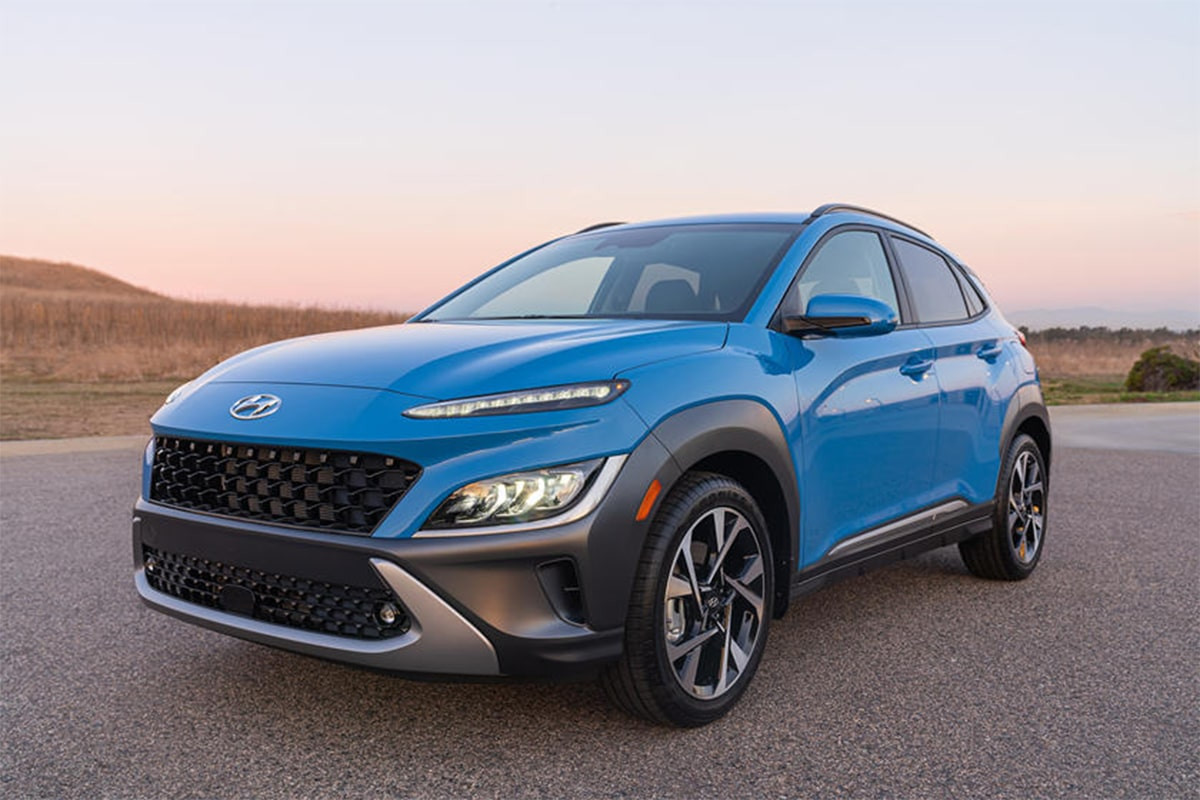 Ngoại thất xe Hyundai Kona 2022