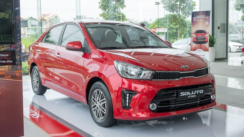 Ngoại thất xe KIA Soluto