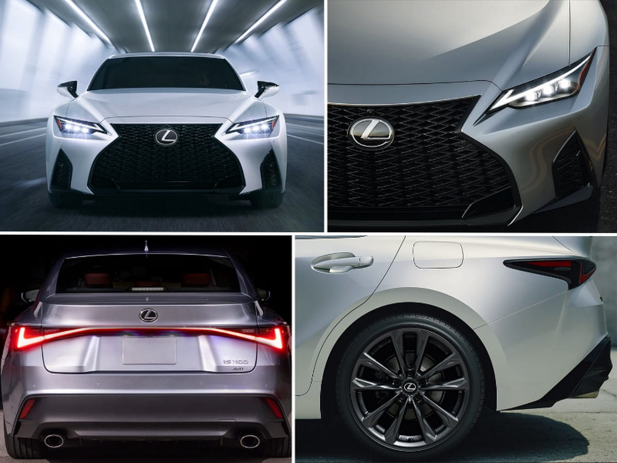 Ngoại thất xe Lexus IS