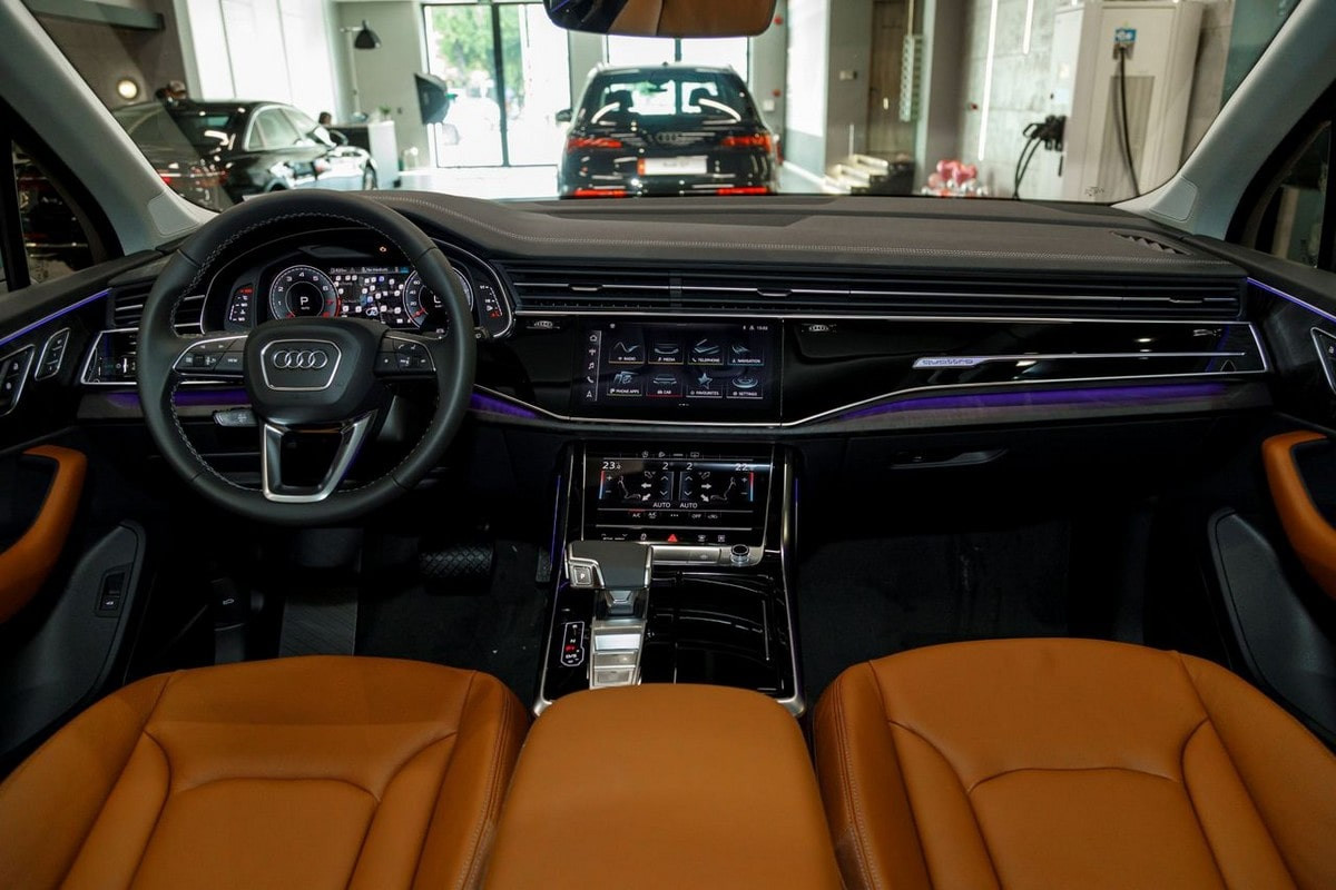 Nội thất Audi Q7 2025: Sang trọng và tiện nghi