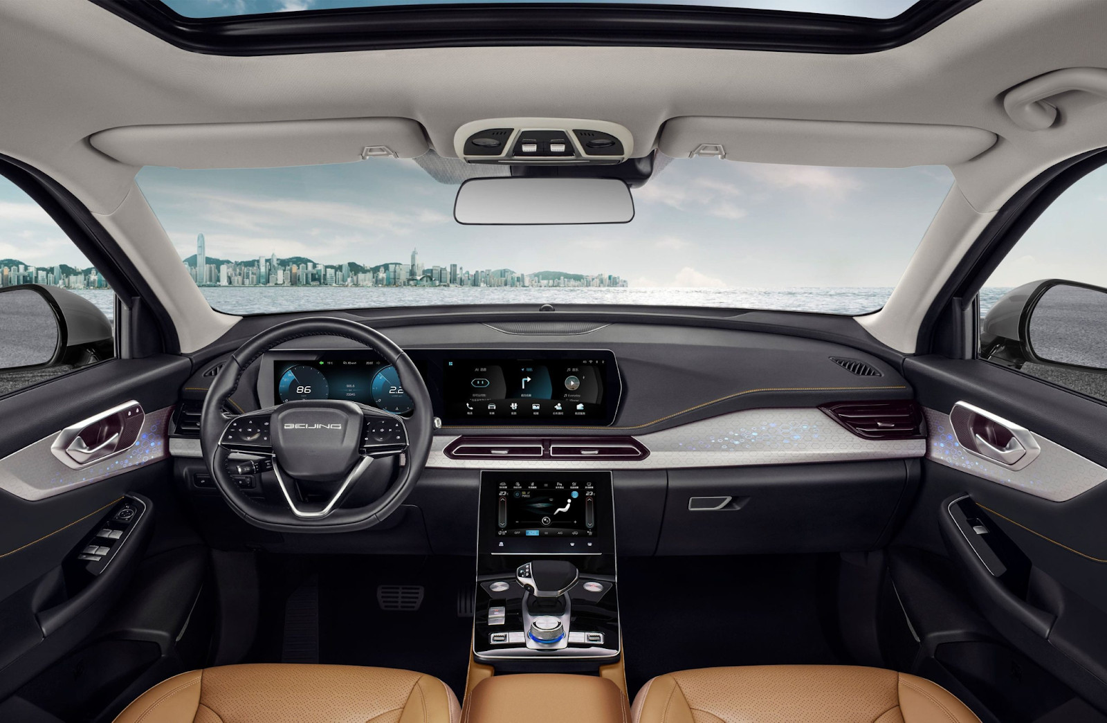 Nội thất Baic Beijing X7 2021