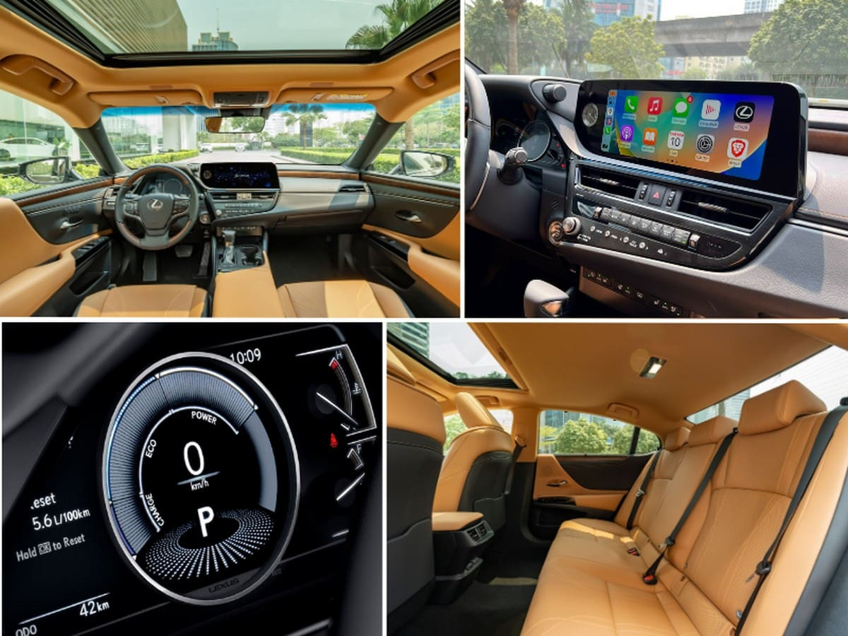 Nội thất của xe Lexus ES 250