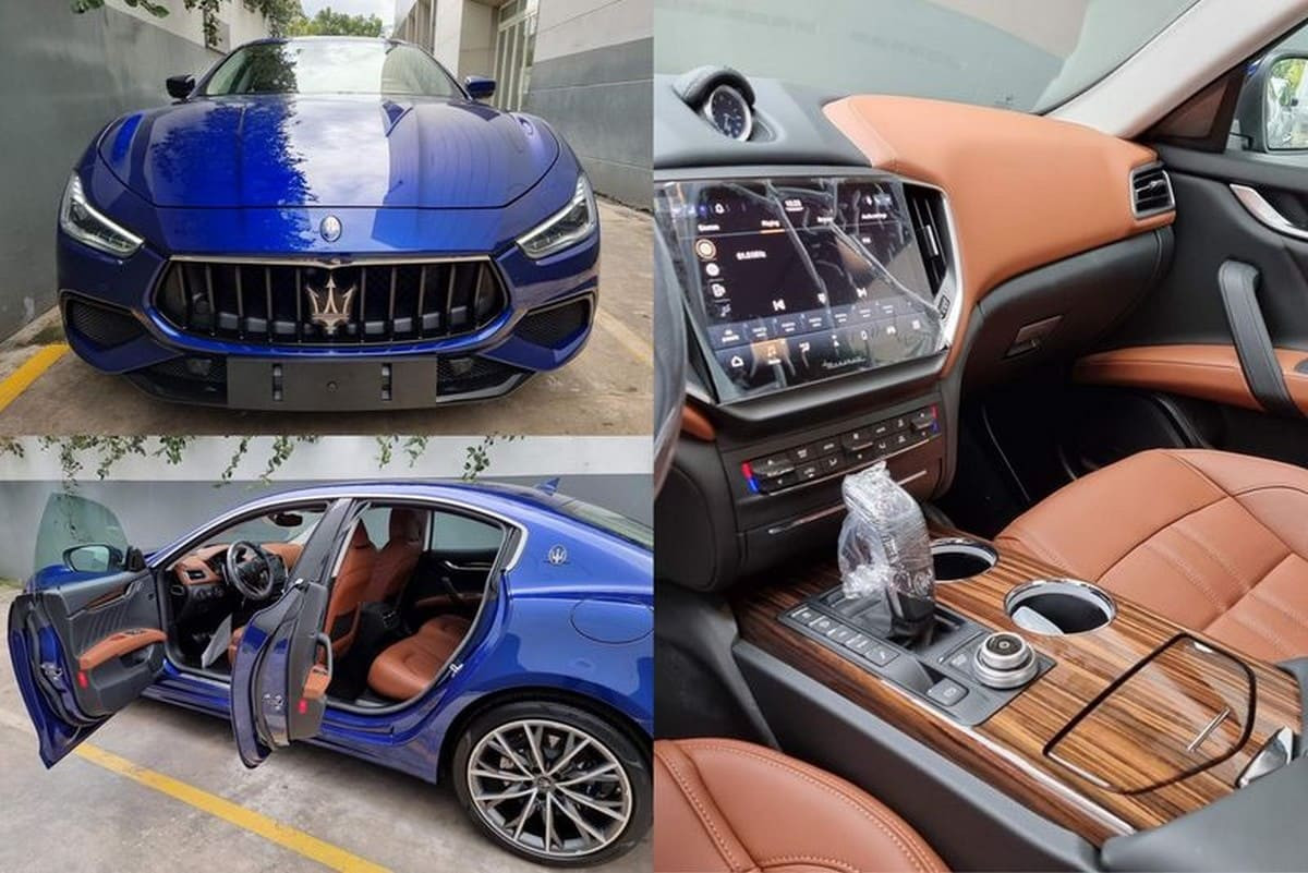 Nội thất của xe Maserati Ghibli