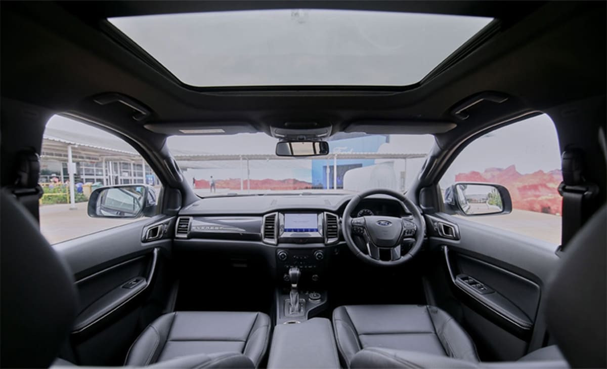 Nội thất Ford Everest 2021