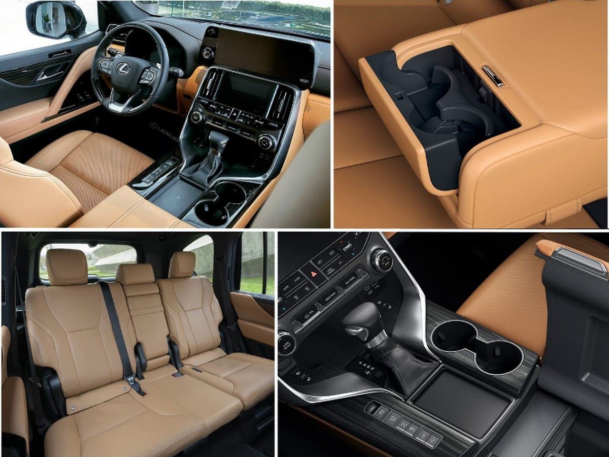 Nội thất Lexus LX 600 Urban 2024: Sang trọng và tiện nghi