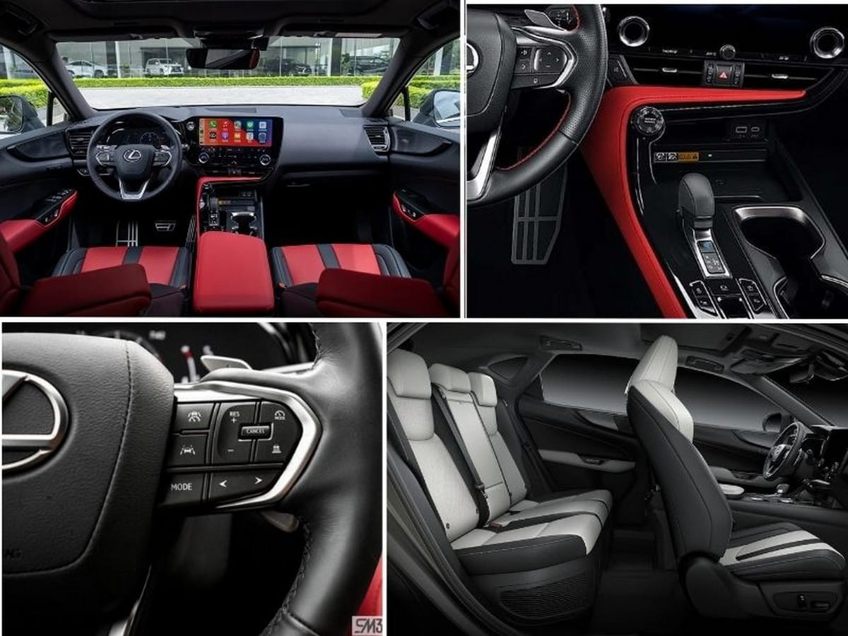 Nội thất Lexus NX 350 F Sport