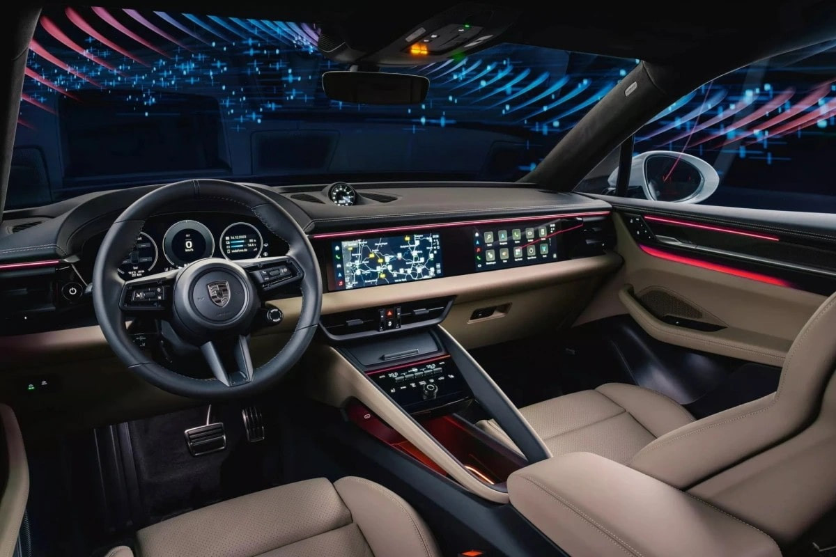 Nội thất Porsche Macan