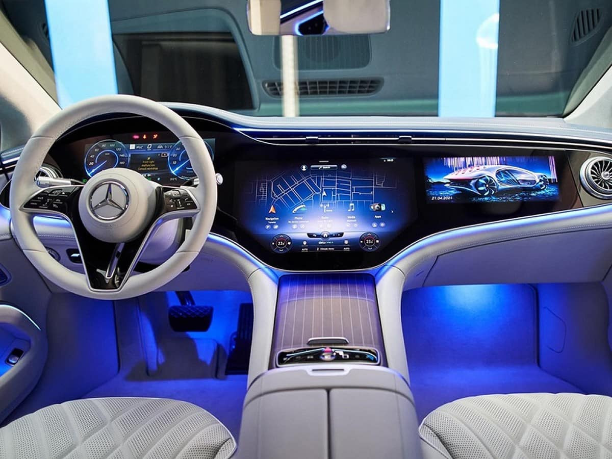 Nội thất sang trọng của Mercedes EQS 580
