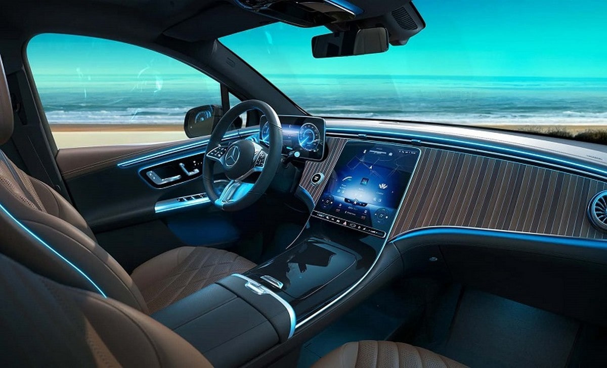 Nội thất sang trọng, hiện đại của Mercedes EQS SUV