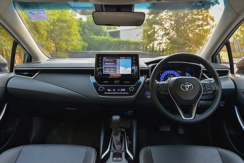 Nội thất Toyota Corolla Altis 2021