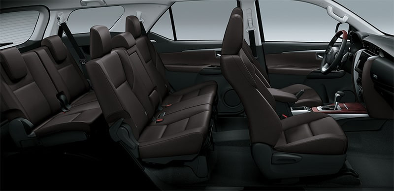 Nội thất Toyota Fortuner 2018