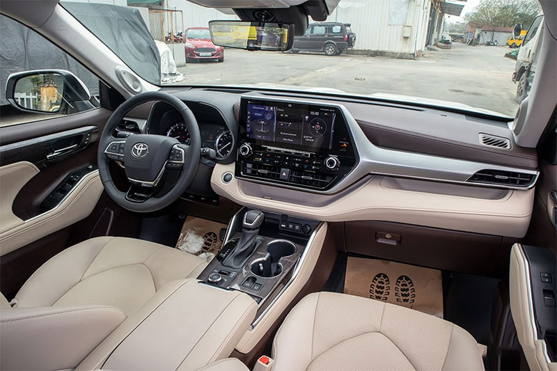 Nội thất Toyota Highlander 2021