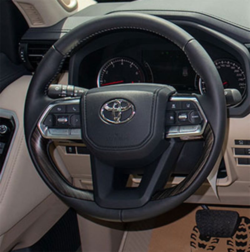 Nội thất Toyota Land Cruiser 2022