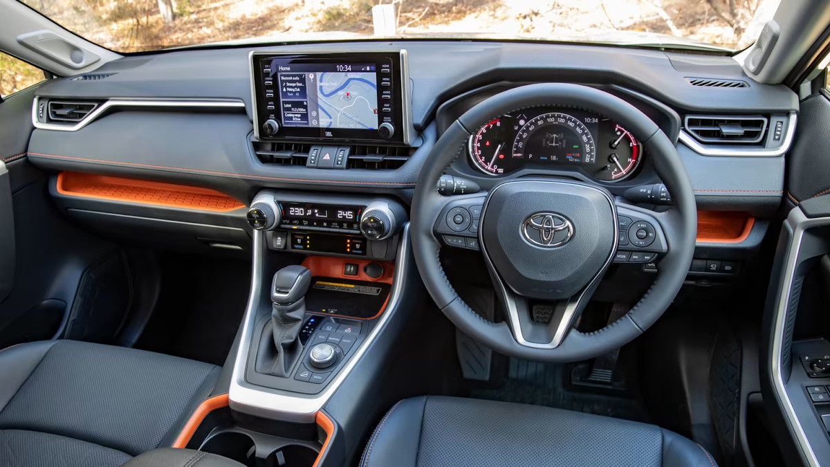 Nội thất Toyota RAV4 2019