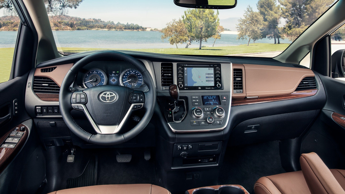 Nội thất Toyota Sienna 2020