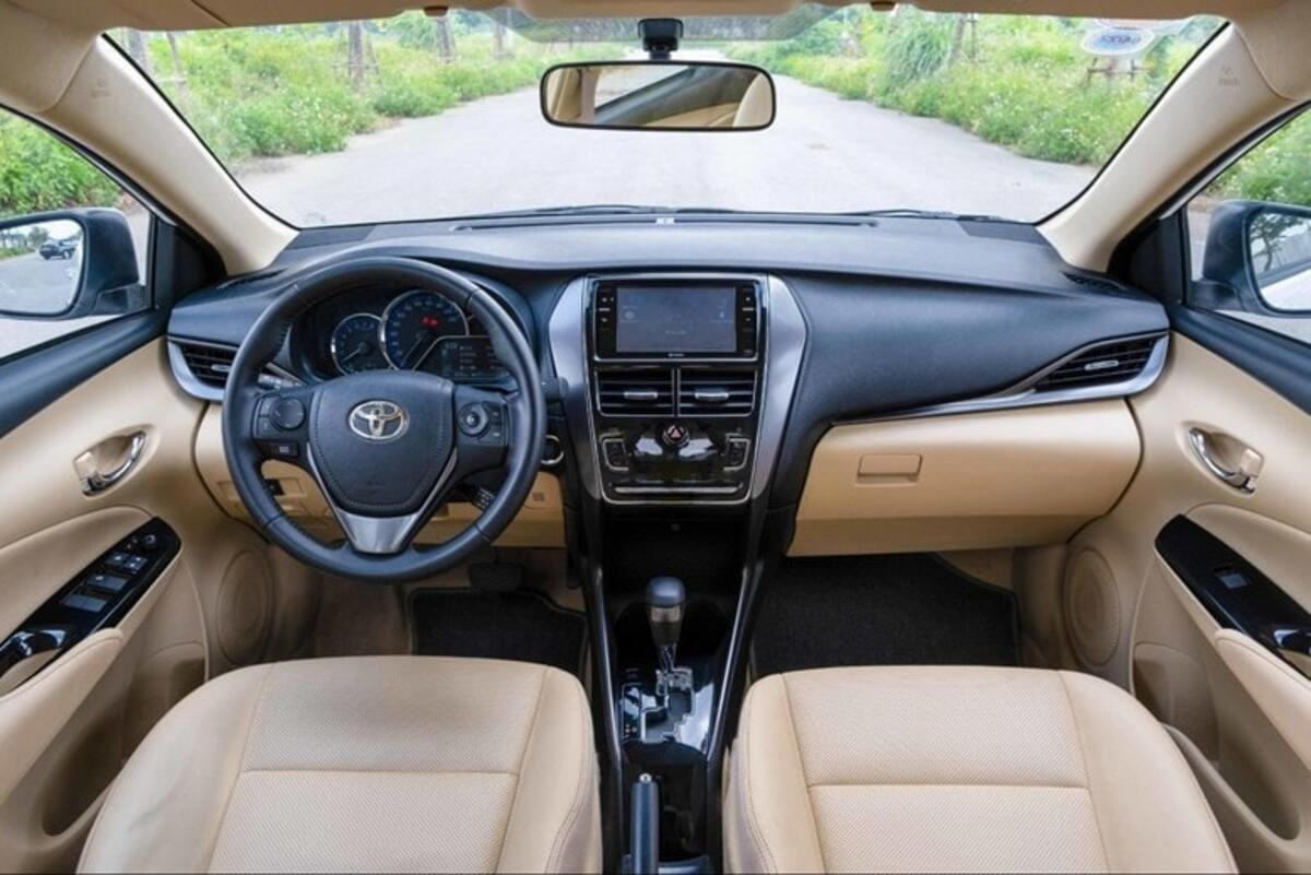 Nội thất Toyota Vios 2020 sang trọng và tiện nghi