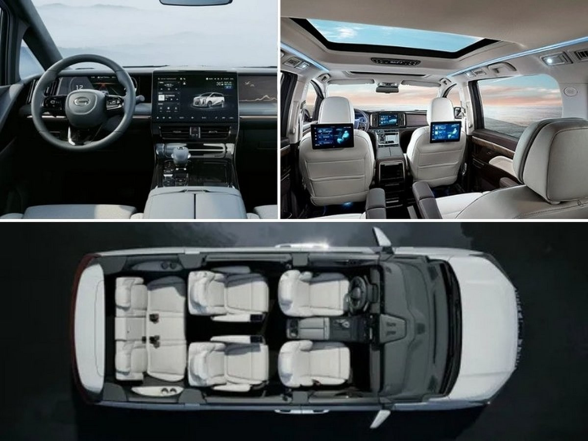 Nội thất xe GAC M8