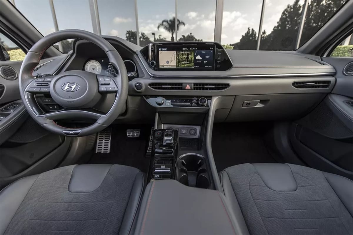 Nội thất xe Hyundai Sonata 2021