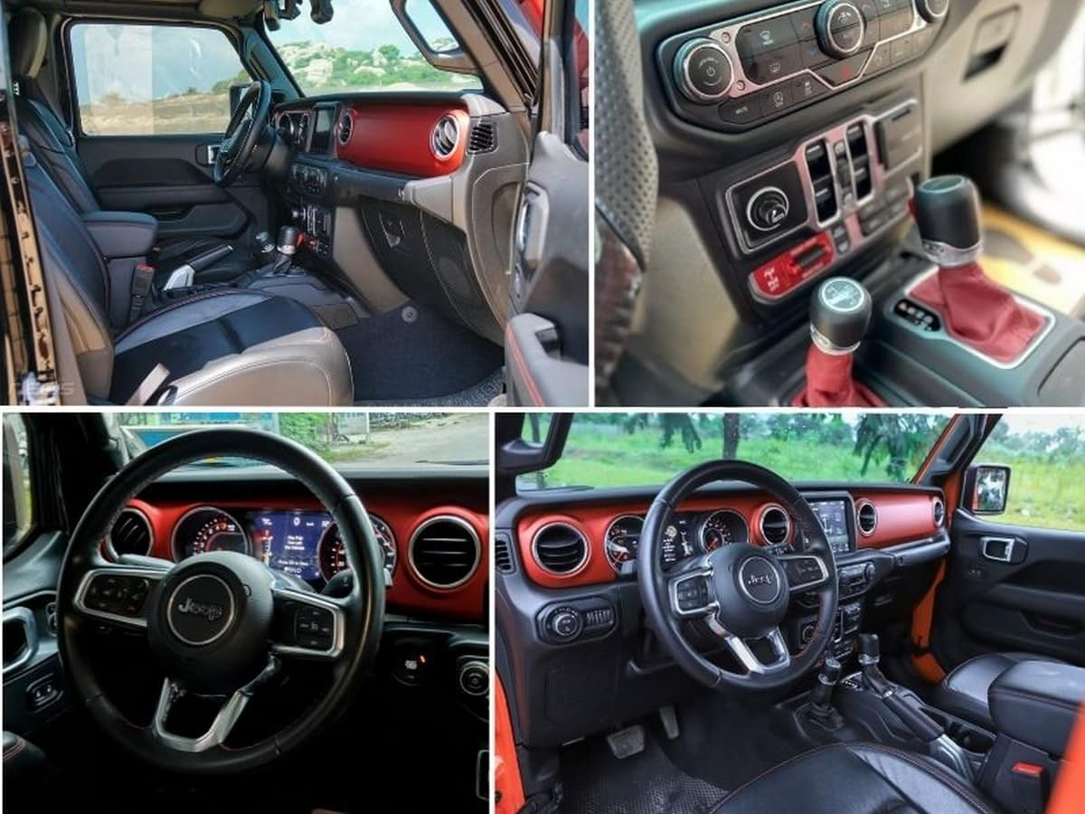 Nội thất xe Jeep Gladiator 2025