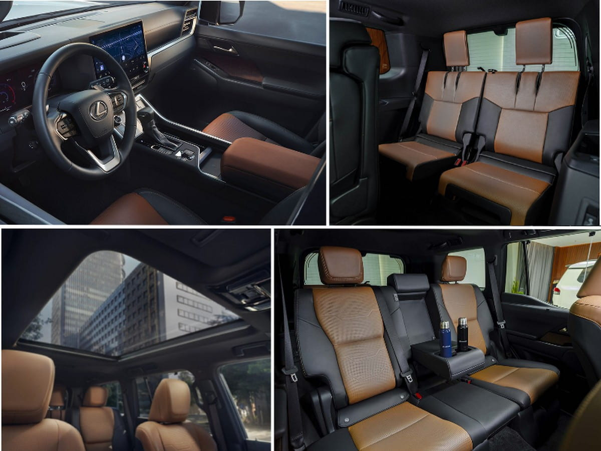 Nội thất xe Lexus GX 550 2024