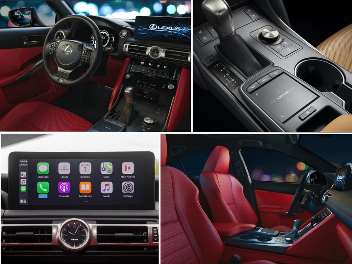 Nội thất xe Lexus IS