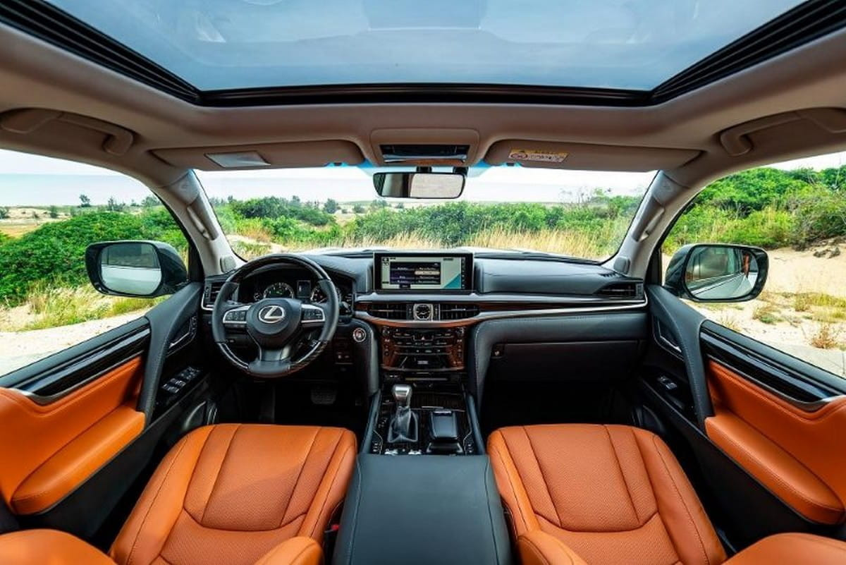Nội thất xe Lexus LX