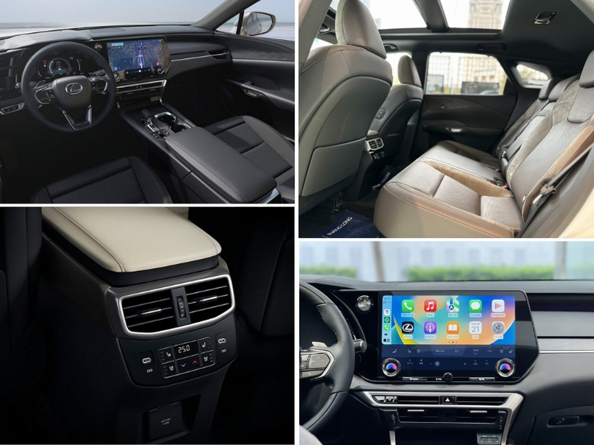 Nội thất xe Lexus RX 350 Luxury