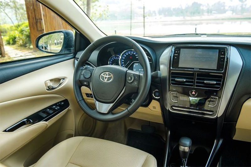 Nội thất xe Toyota Vios 2022