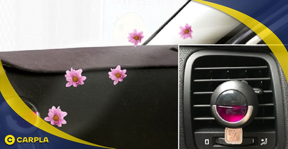 Nước hoa xe hơi giúp mọi người trong xe tận hưởng bầu không khí thoáng đãng, tươi mát hơn