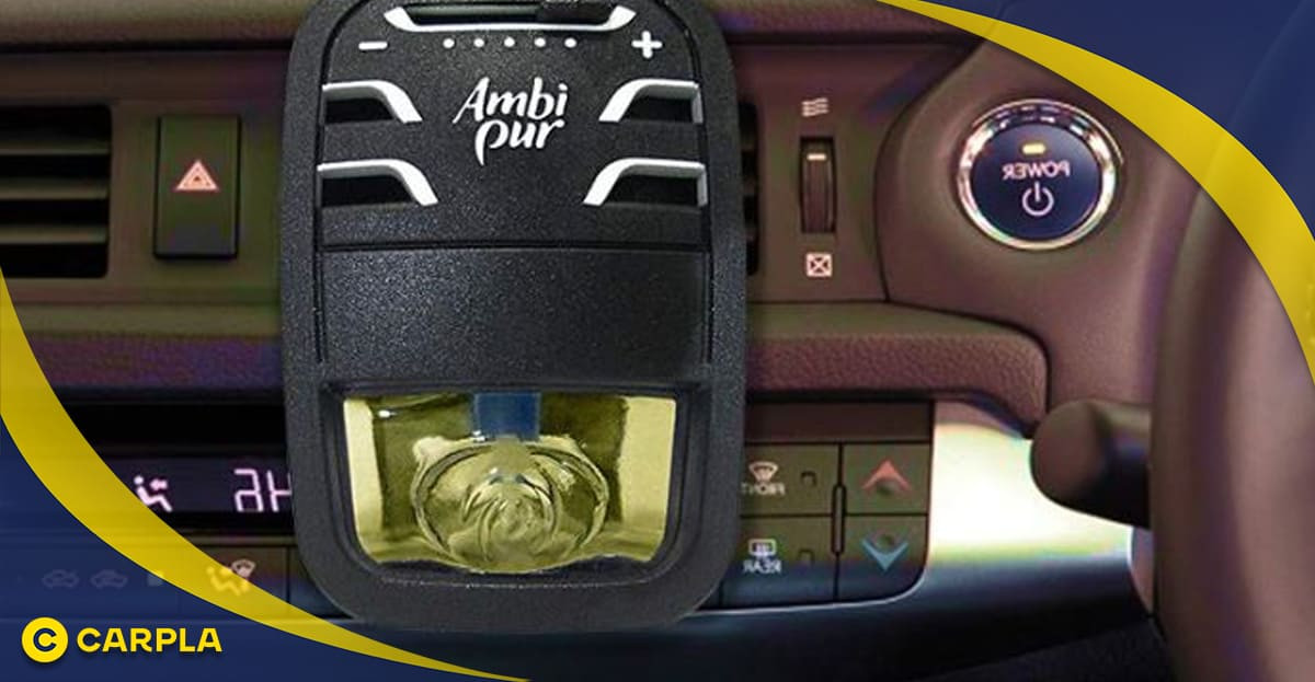 Nước hoa xe ô tô Ambi Pur mini giúp bạn tận hưởng không gian thoải mái hơn