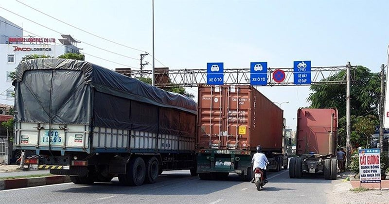 Quy định tổng trọng lượng xe