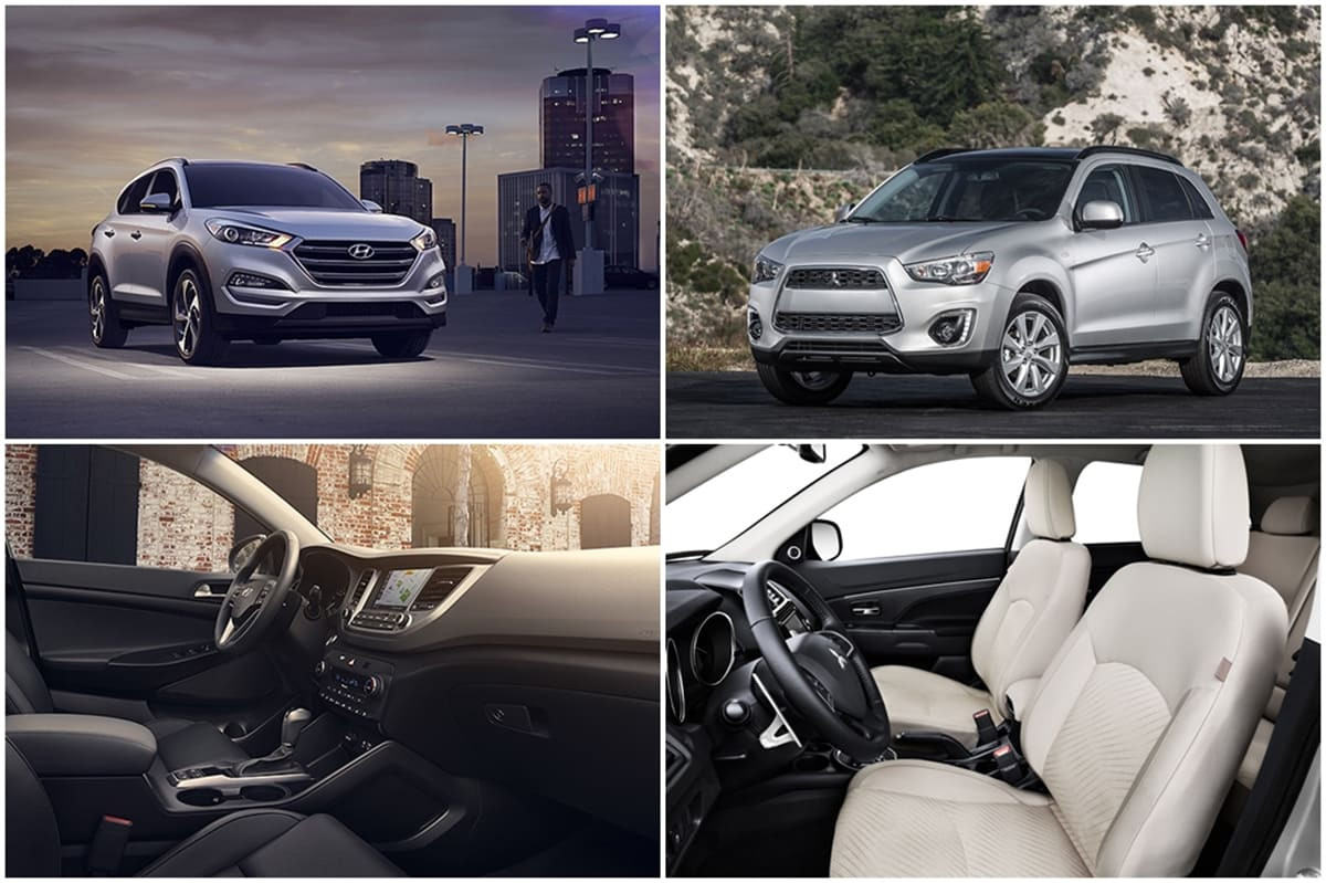 So sánh Hyundai Tucson và Mitsubishi Outlander về nội thất và tiện nghi