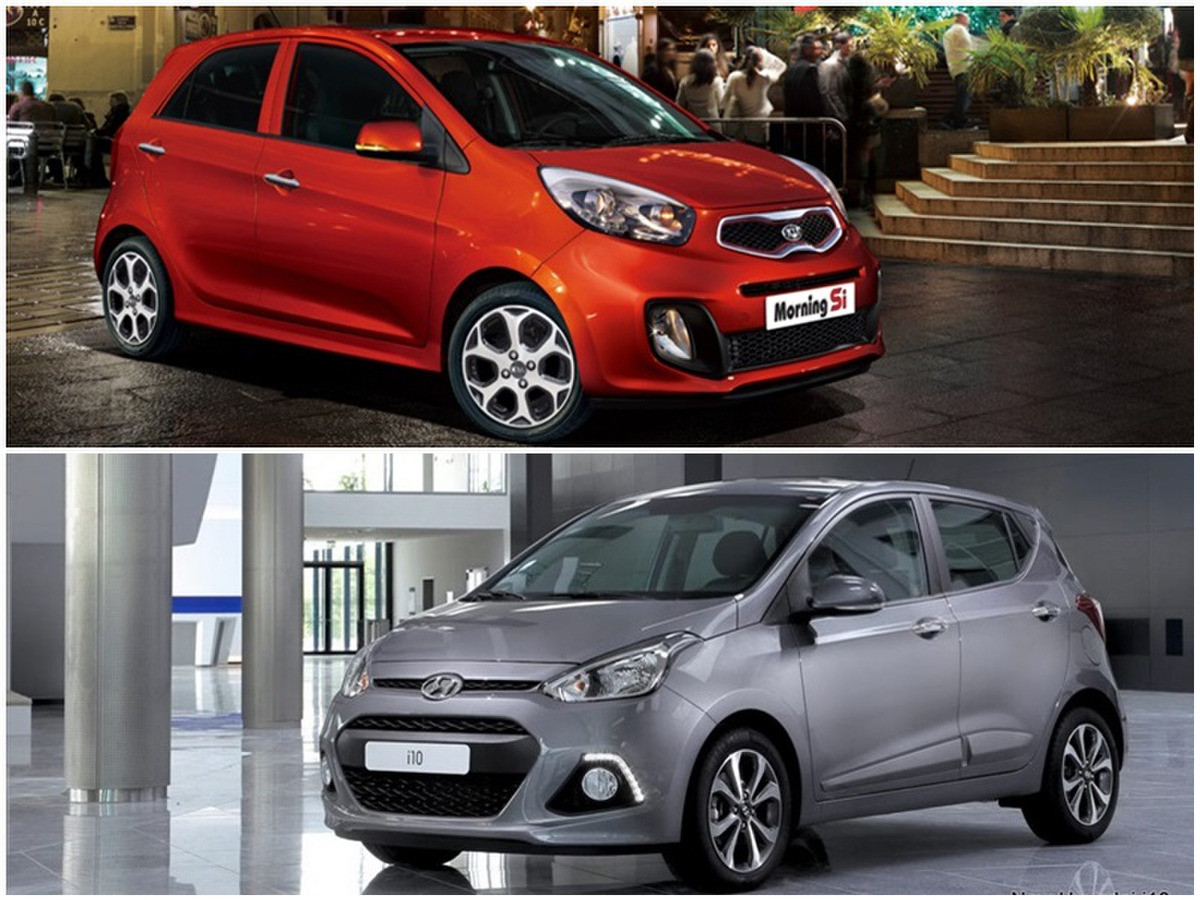 So sánh Kia Morning và Hyundai i10