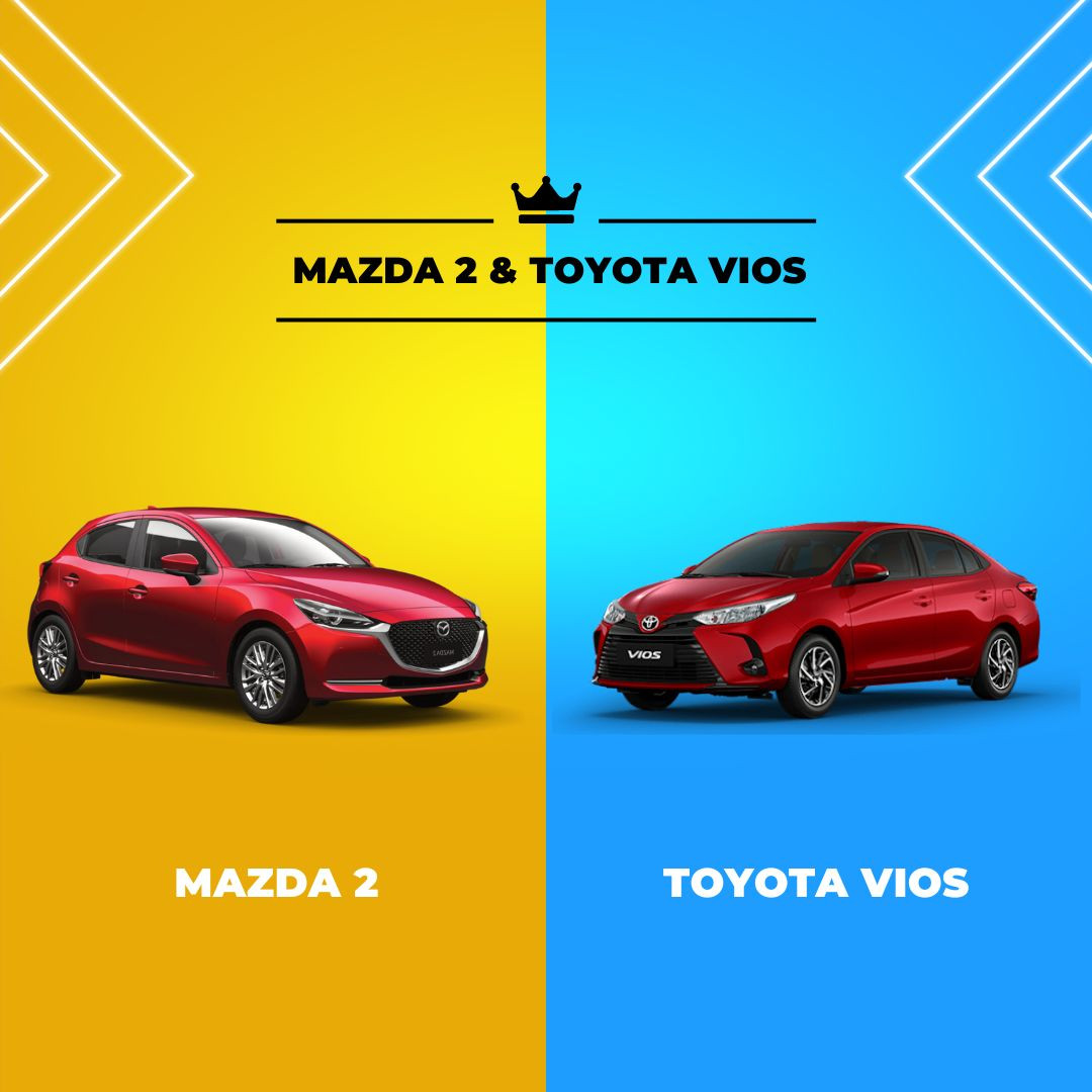 So sánh Mazda 2 và Toyota Vios - Lựa chọn nào phù hợp?