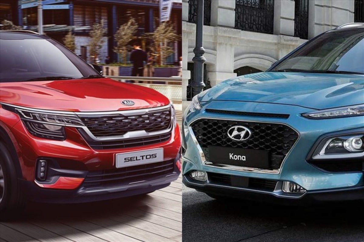 So sánh thân xe Kia Seltos Premium 2020 và Hyundai Kona 1.6 Turbo 2020