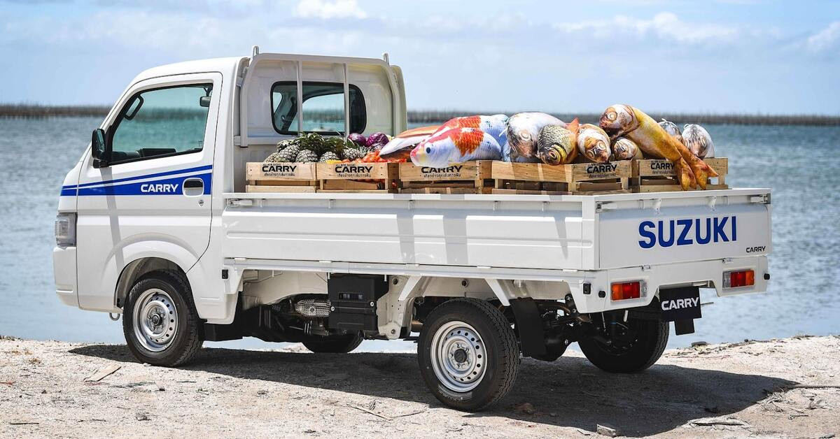 Suzuki Carry chiếm ưu thế hơn đối thủ nhờ vào khối động cơ mạnh mẽ