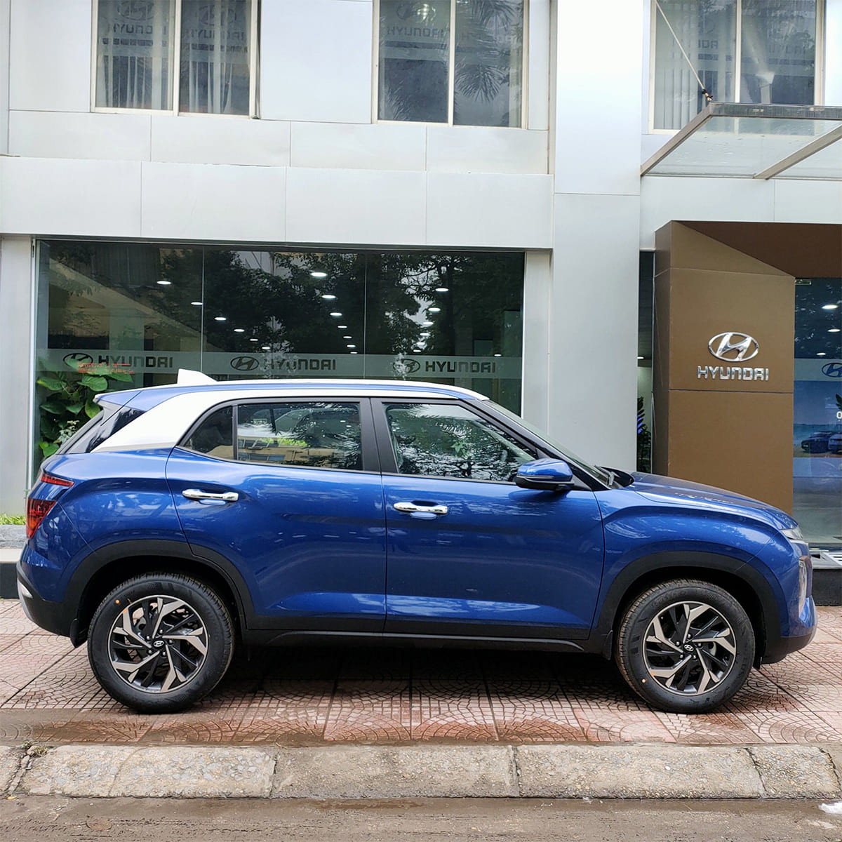 Thân xe Hyundai Creta 2022