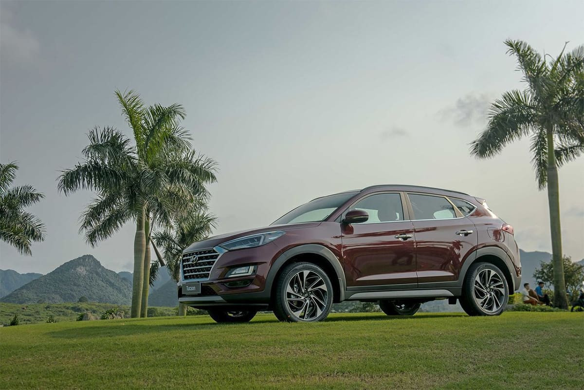 Thân xe Hyundai Tucson 2020