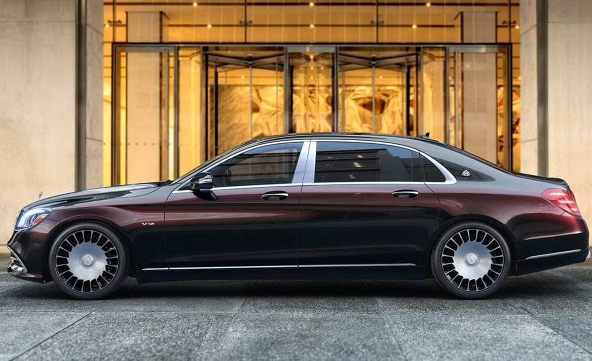 Thân xe Maybach S650 tinh tế