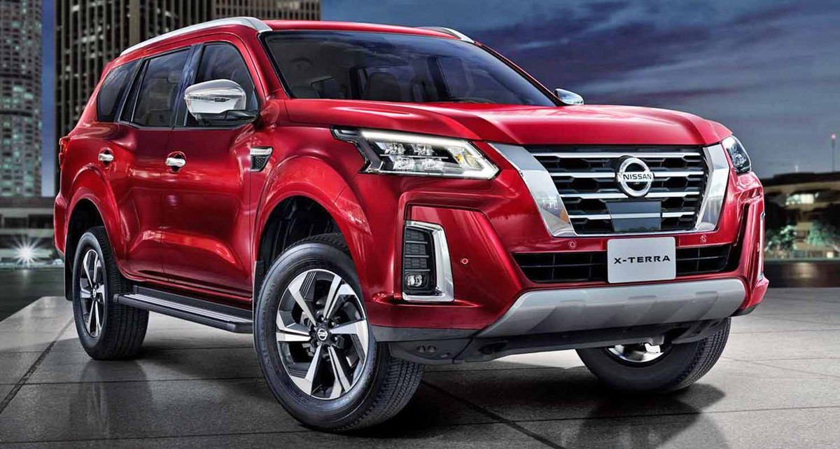 Thân xe Nissan Terra 2021