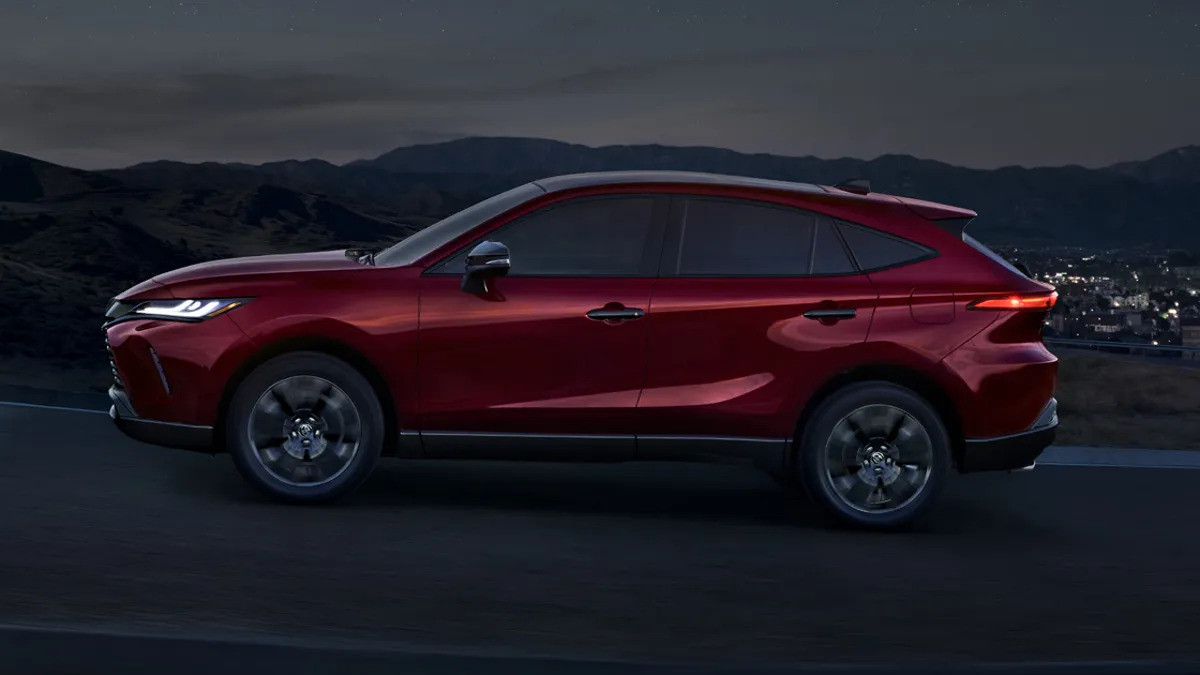 Thân xe Toyota Venza 2023